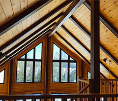 wood beams